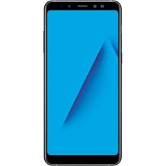 Samsung Galaxy A8+ (Black, 6 GB RAM, 64 GB Storage) (Refurbished)