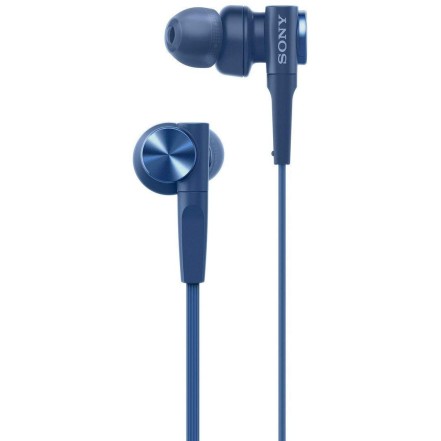 Sony MDR-XB55 Extra-Bass in-Ear Headphones Without Mic (Blue)- Sony MDR-XB55 Extra-Bass in-Ear Headphones Without Mic (Blue)-