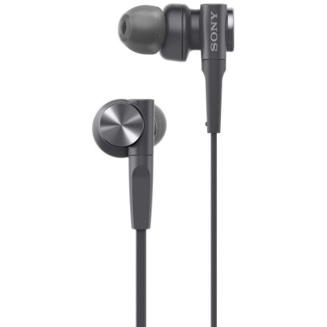 Sony MDR-XB55 Extra-Bass in-Ear Headphones Without Mic(Black) Sony MDR-XB55 Extra-Bass in-Ear Headphones Without Mic(Black)