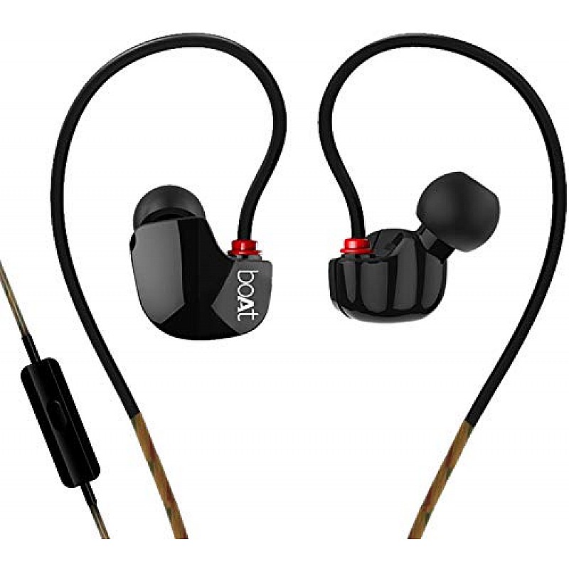 boAt Nirvanaa Uno in-Ear Earphones with Mic black