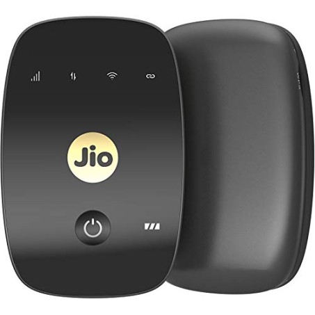  JioFi 4G Hotspot M2S | 150 Mbps Portable Wi-Fi Device (Black) Refurbished