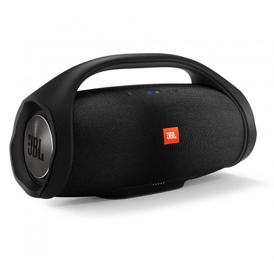 JBL Boombox, Wireless Portable Bluetooth Speaker with Massive 24Hrs Playtime, Monstrous Sound ) 