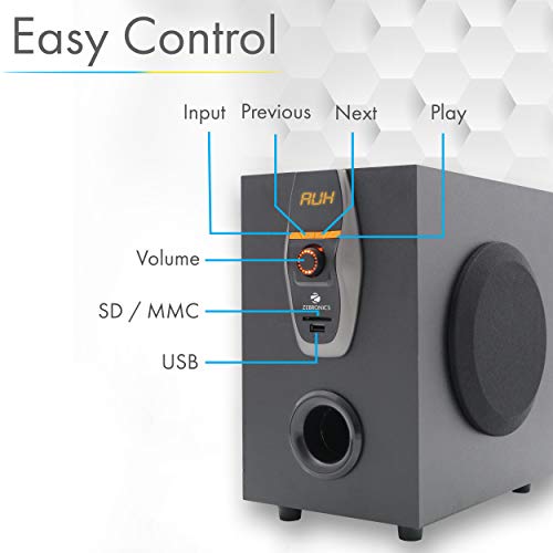 Zebronics BT6860RUCF 5.1 Bluetooth Speakers (Black) Zebronics BT6860RUCF 5.1 Bluetooth Speakers (Black)