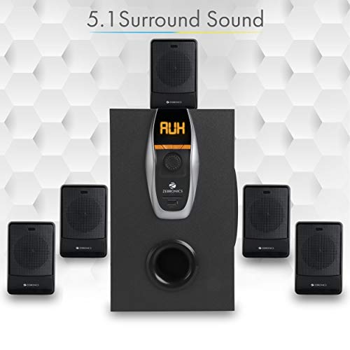 Zebronics BT6860RUCF 5.1 Bluetooth Speakers (Black) Zebronics BT6860RUCF 5.1 Bluetooth Speakers (Black)
