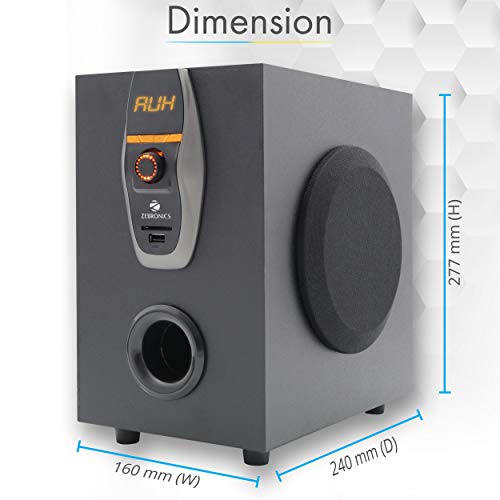 Zebronics BT6860RUCF 5.1 Bluetooth Speakers (Black) Zebronics BT6860RUCF 5.1 Bluetooth Speakers (Black)