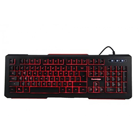 Cosmic Byte CB-GK-09 Corona Wired Gaming Keyboard with Blue LED