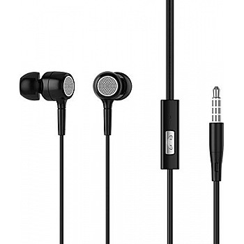 Philips SHE1515BK/94 Upbeat Earphones with Mic (Black)