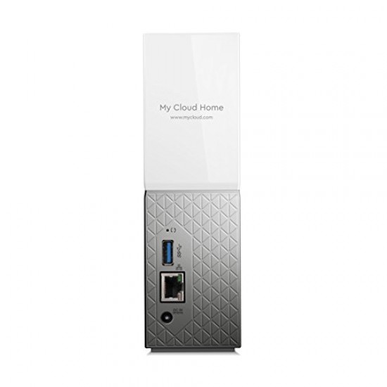 WD My Cloud Home WDBVXC0060HWT-BESN 6TB Network Attached Storage White Personal Cloud