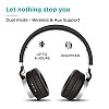 Pebble Elite – Over Ear Wireless Headset Bluetooth 4.0 HD Stereo Headphones Foldable with Mic 5-6-Hour Playtime Wired and Wireless Headphones