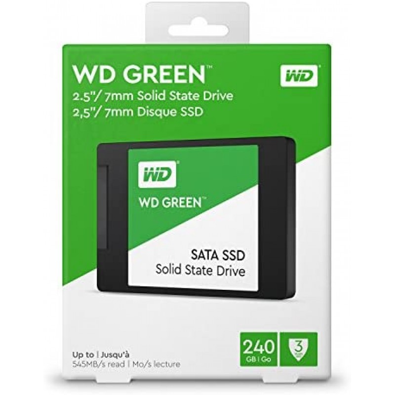 Western Digital WD Green 240 GB 2.5 inch SATA III Internal Solid State Drive (WDS240G2G0A)