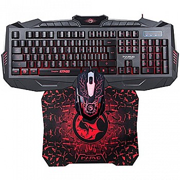 MARVO KM400+G1 Gaming Keyboard Mouse and Mousepad