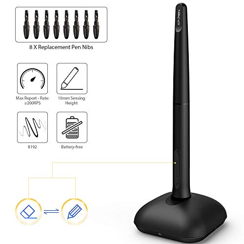 XP-Pen Deco01 V2 Digital Graphics Drawing Pen Tablet Black XP-Pen Deco01 V2 Digital Graphics Drawing Pen Tablet Black