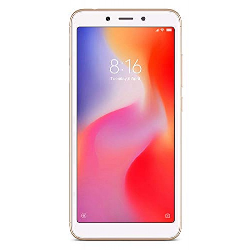 Mi Redmi 6A (Gold, 3GB RAM, 32GB ROM (Refurbished)