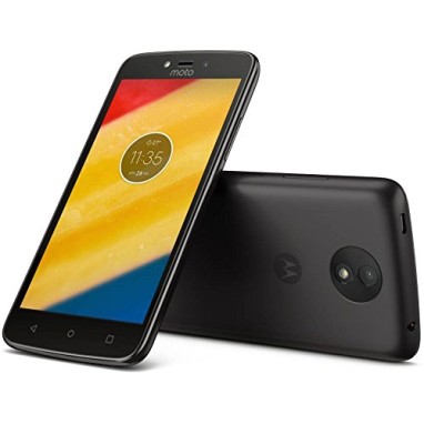 Moto C Plus Starry Black 2GB RAM, 16GB Storage) Refurbished