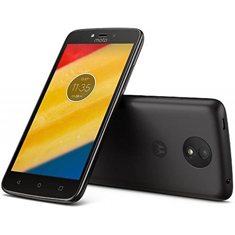 Moto C Plus (Starry Black, 2GB RAM, 16GB Storage) refurbished