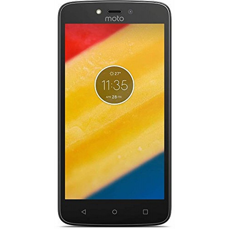 Moto C Plus (Starry Black, 2GB RAM, 16GB Storage) refurbished