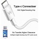 Wissenschaft JP52 in-Ear USB C-Type Plug Headphones HD Stereo. Works with Phones which Do not Have 3.5mm Jack. (Type-C Plug, White) 
