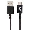 boAt A400 USB Type-C to USB-A 2.0 Male Data Cable, 2 Meter (Black)