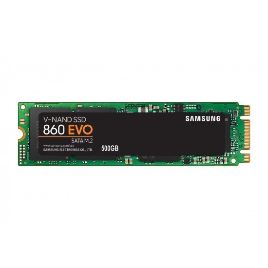 Samsung 860 EVO 500GB SATA M.2 (2280) Internal Solid State Drive (SSD)