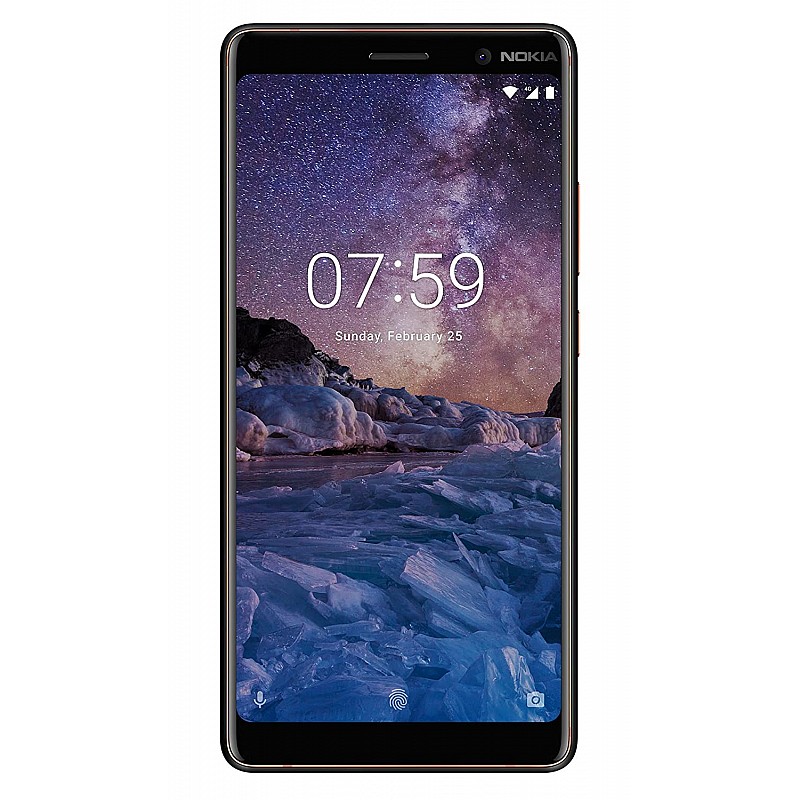 Nokia 7 Plus Black, 4GB RAM, 64GB Storage Refurbished 