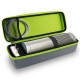 Tizum Travel Portable Hard Case Pouch for Echo Plus (Grey)