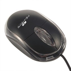 Techon Wired Mouse TO-B66 for PC, Laptop , Black