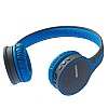 TOSHIBA Wireless Head Phones with Mic(RZE-BT180H Blue)