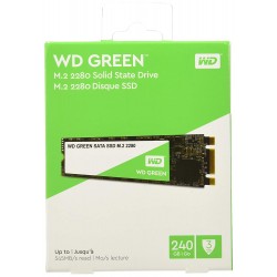 Western Digital WD Green m.2 SSD 545Mbs 240GB (WDS240G2G0B)