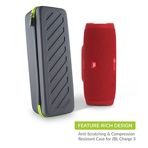 Tizum JBL-G Travel Portable Hard Case Pouch for JBL Flip 3 (Grey) Pouch only Tizum JBL-G Travel Portable Hard Case Pouch for JBL Flip 3 (Grey) Pouch only