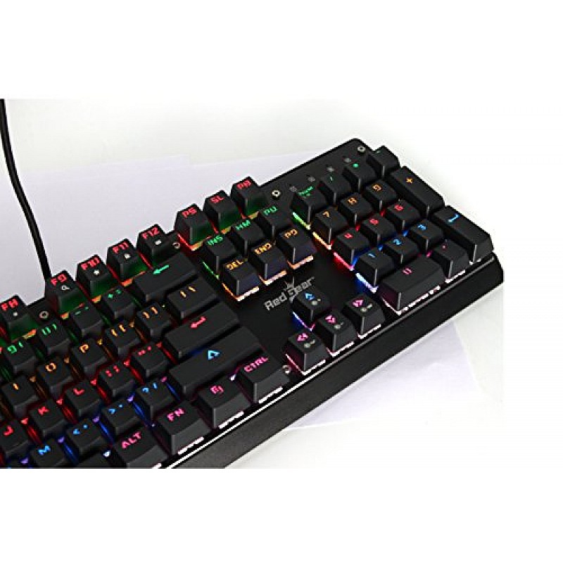 Redgear MK881 Invador Professional Mechanical Wired Gaming Keyboard Refurbished 