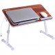 Portronics My buddy plus Adjustable Laptop cooling Table (Brown)