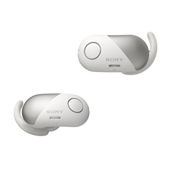 Sony WF-SP700N/W True Wireless Splash-Proof Noise-Cancelling Earbuds with Built-In Microphone White Sony WF-SP700N/W True Wireless Splash-Proof Noise-Cancelling Earbuds with Built-In Microphone White