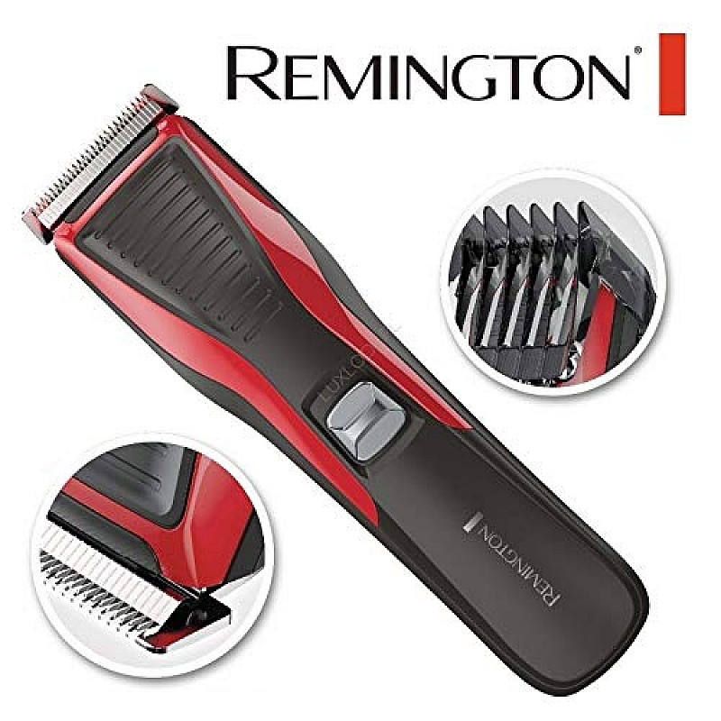 Remington Hair Clipper My Groom,(HC5100), Red/Black 