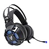 Redgear Cosmo 7.1 USB Wired Gaming Headphones with RGB LED Effect Black