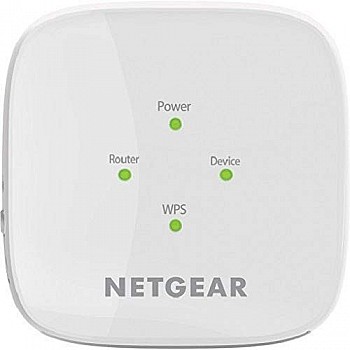 Netgear EX6110 AC1200 WiFi Range Extender (White)