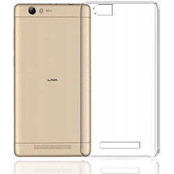 Soft Silicone Transparent Crystal Clear Soft Back Case Cover for Lava A97-