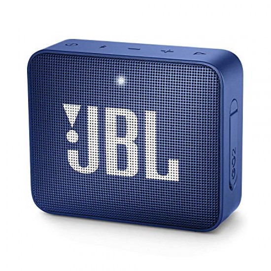 JBL Go 2 Portable Waterproof Bluetooth Speaker with mic Deep Sea Blue