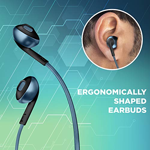 JBL T205BT by Harman Pure Bass Wireless Metal Earbud Headphones with Mic (Blue) JBL T205BT by Harman Pure Bass Wireless Metal Earbud Headphones with Mic (Blue)