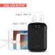 Pebble Pico Pocket Sized 10,000 mAh Power Bank | Fast Charging 2.1 A, Compatible with All Android Phones & iPhones