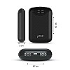 Pebble Pico Pocket Sized 10,000 mAh Power Bank | Fast Charging 2.1 A, Compatible with All Android Phones & iPhones