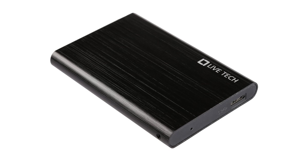 Live Tech 2.5 Inch SATA to USB 3.0 External Hard Drive Enclosure Case ...