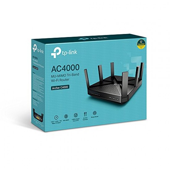 TP-Link Archer C4000 Wireless Tri-Band MU-MIMO Gigabit Router