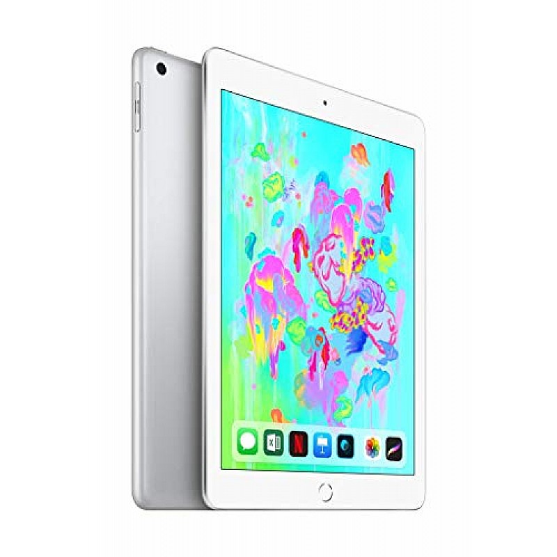 Apple iPad (Wi-Fi, 128GB) - Silver (Previous Model)- 