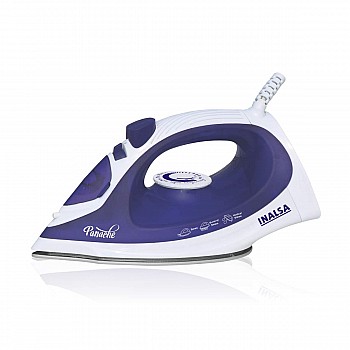 Inalsa Panache 1400-Watt Steam Iron (White/Royal Blue) -