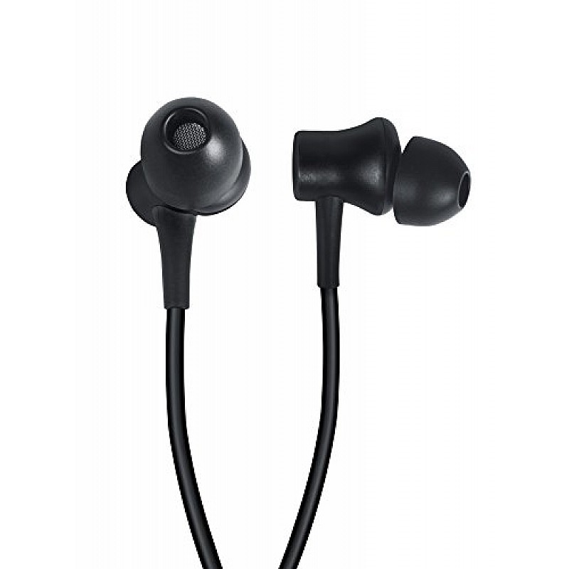 Mi Earphone Basic with Ultra Deep Bass & Aluminium Alloy Sound Chamber (Black)