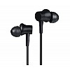 Mi Earphone Basic with Ultra Deep Bass & Aluminium Alloy Sound Chamber (Black)