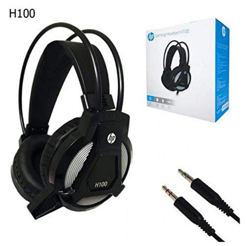 HP H100 Gaming Headset with Mic (Black)