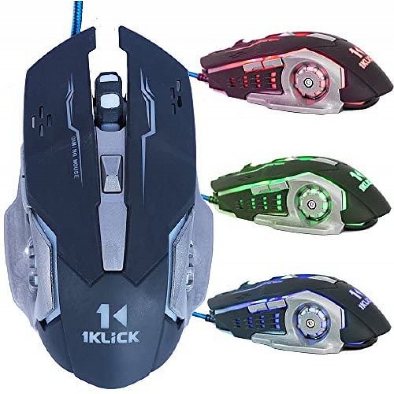 1KLICK G7 Optical Gaming Mouse (Black)