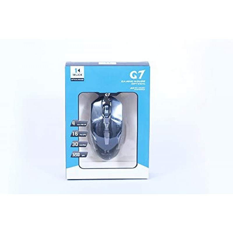 1KLICK G7 Optical Gaming Mouse (Black)