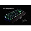 Cosmic Byte CB-GK-11 Black Eye Wired Aluminium Mechanical Keyboard, Real RBG Backlit with Effects Brown Switch